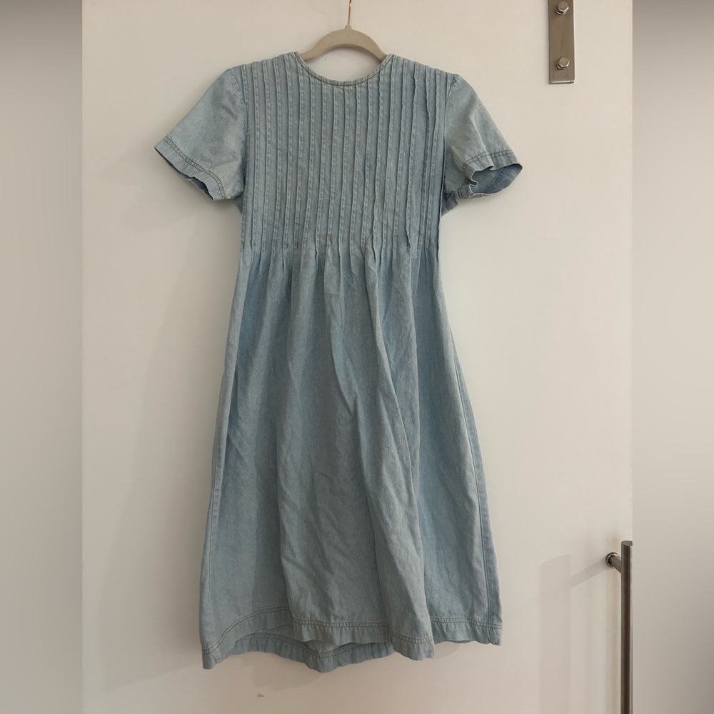 Positive Attitude Sky Blue Midi Dress
